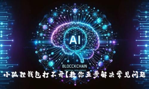 小狐狸钱包打不开？教你五步解决常见问题